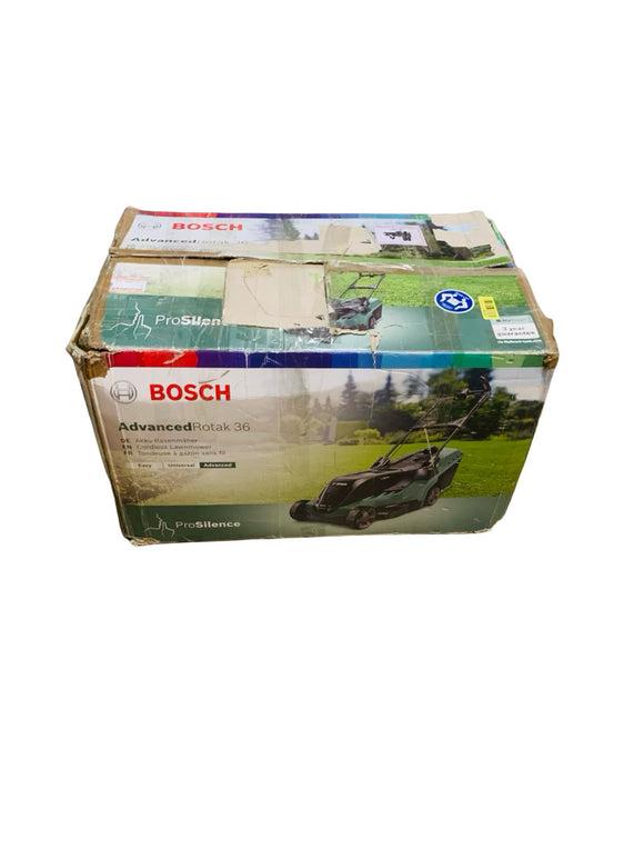 Bosch Akku Rasenmäher AdvancedRotak 36-660 mit 2 Akkus 2,0Ah 36 V und Ladegerät
