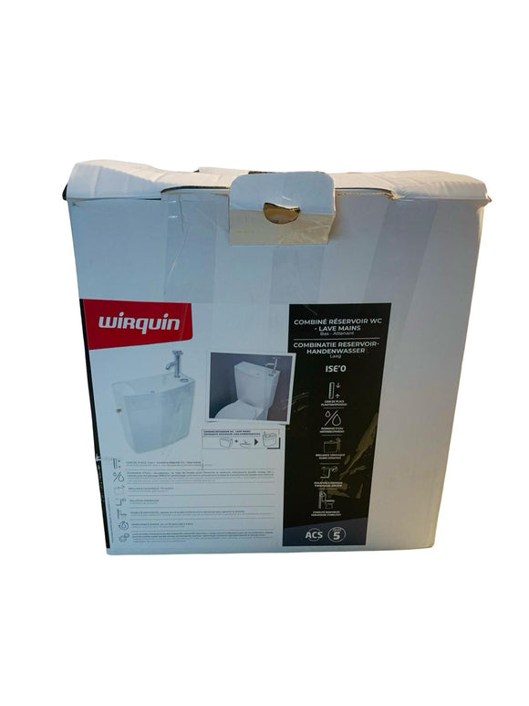 Wirquin 50720090 Iseo Spülkasten mit niedrigem Handwaschbecken