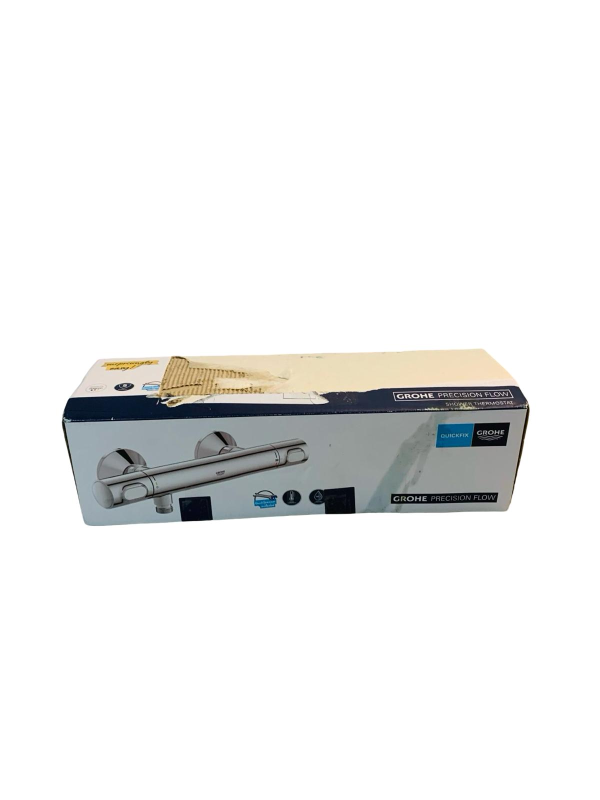 GROHE Precision Flow Thermostat-Brausebatterie Chrom 34840000