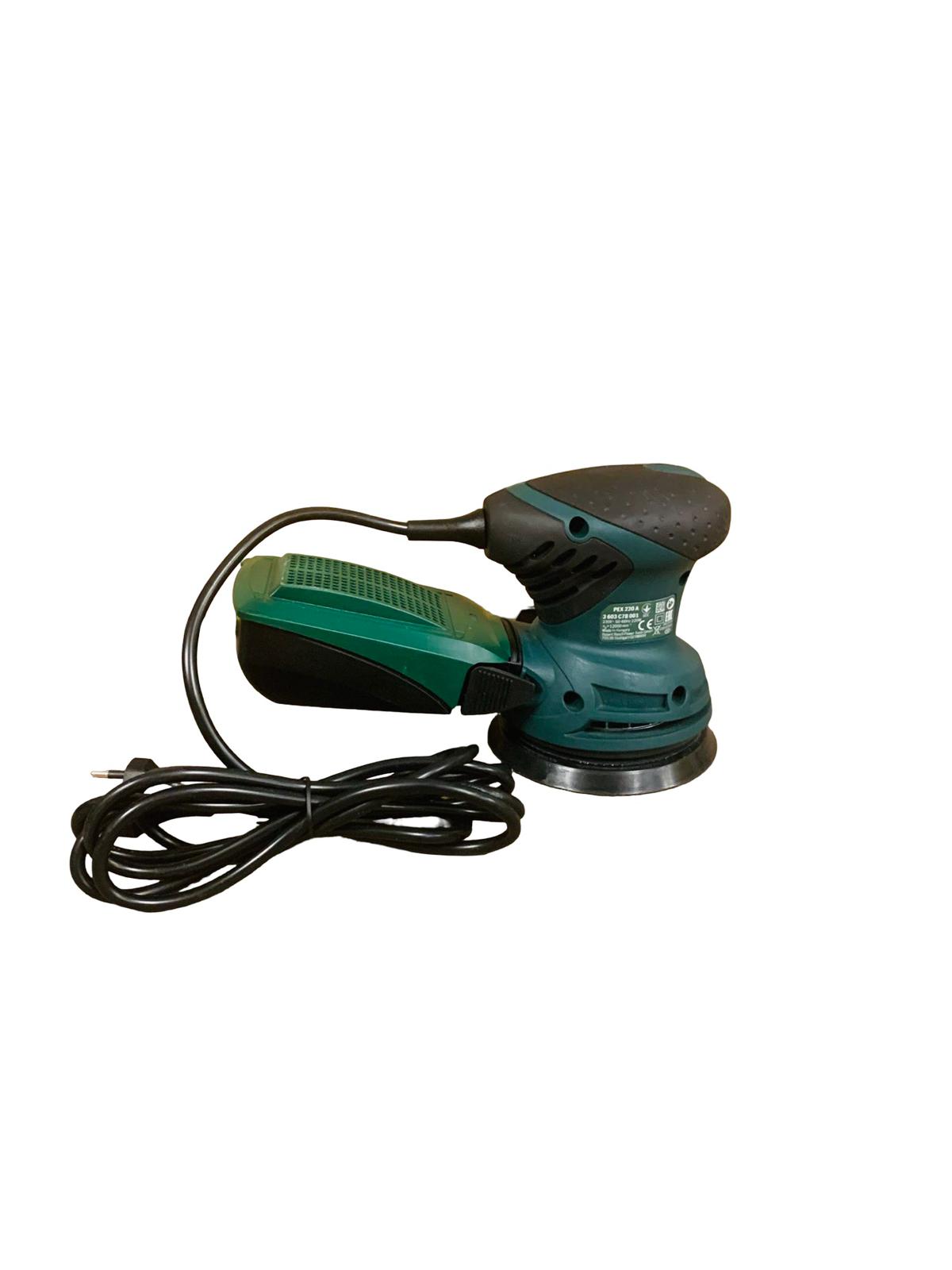 Bosch Exzenterschleifer PEX 220 A 220 Watt mit einem Schleifblatt