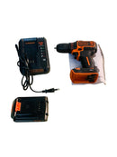 Black+Decker Akku-Bohrschrauber 18V BDCDC18K mit Akku und Ladegerät im Koffer-3