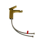 Villeroy & Boch Architectura Square Einhebel-Bidetarmatur Zugstange Brushed Gold-4