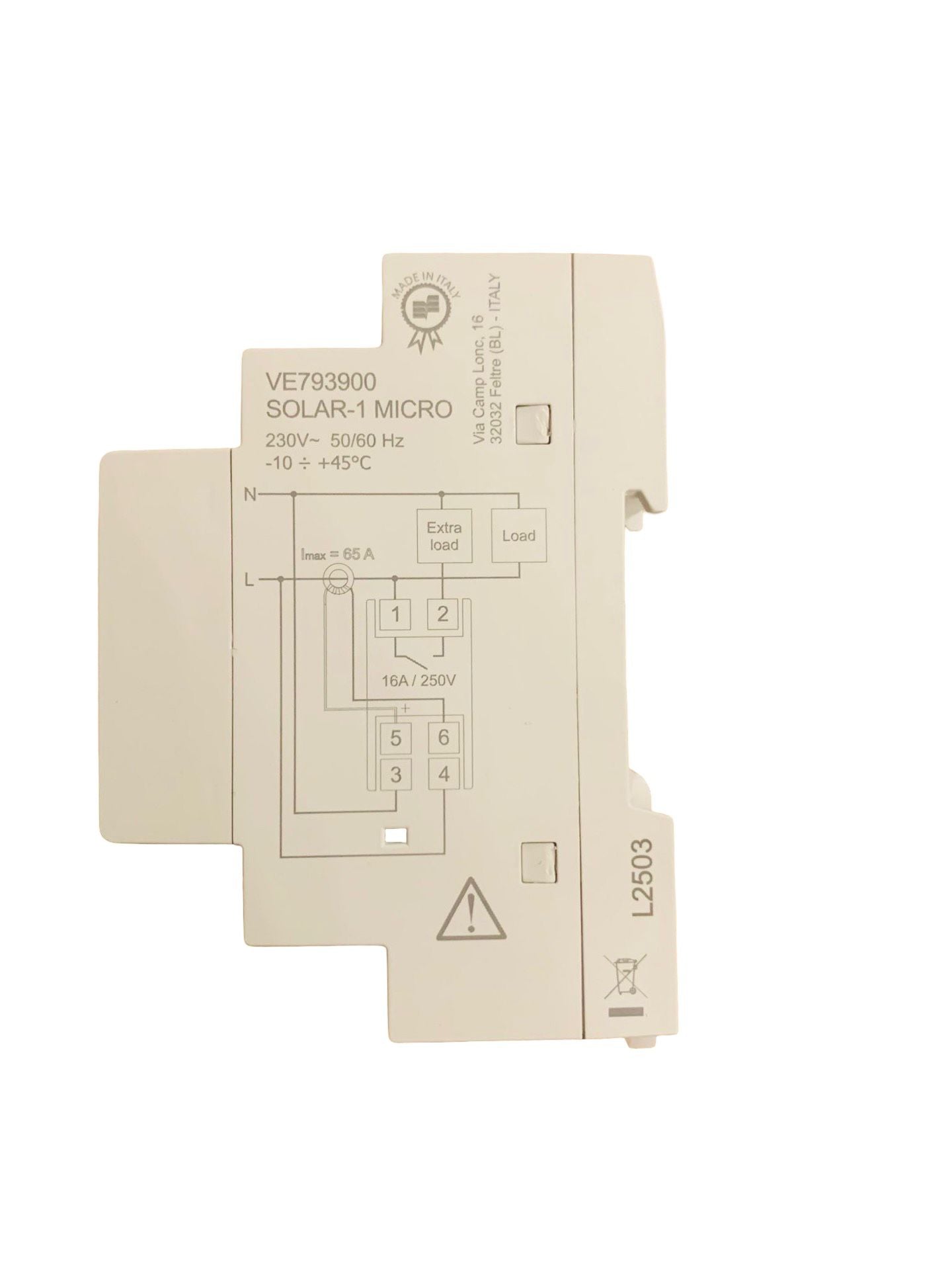 VEMER VE793900 SOLAR-1 Micro Laststeuergerät 1 Relais