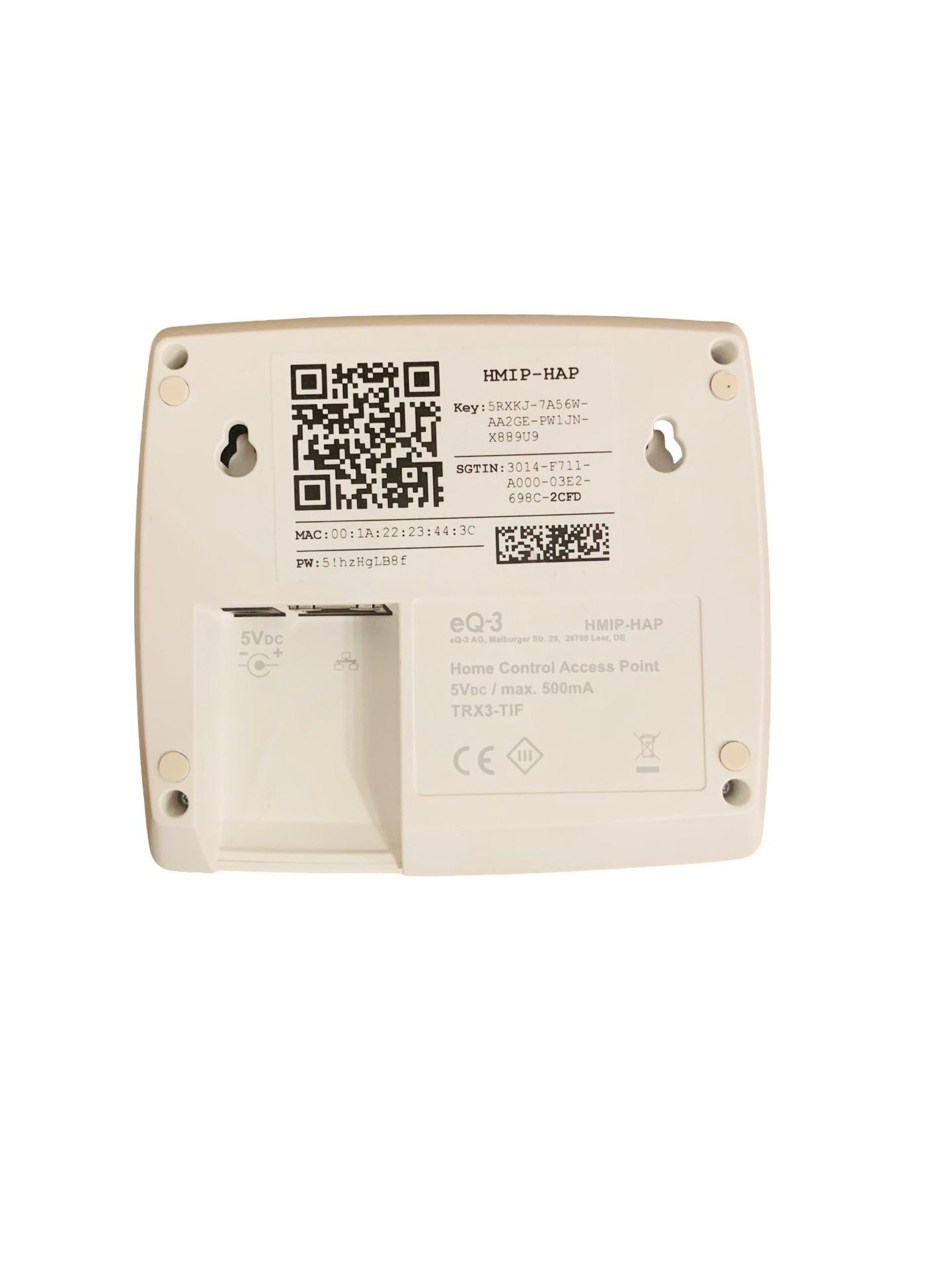 Homematic IP Access Point Smart Home Gateway Alexa 140887A0 HmIP-HAP