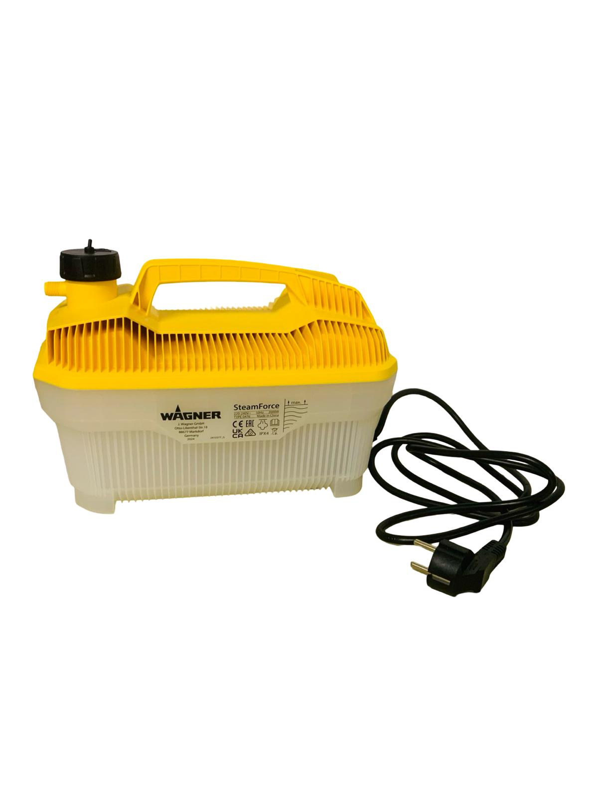 WAGNER Dampftapetenablöser SteamForce Plus 2000W 4L Behälter mit Zubehör