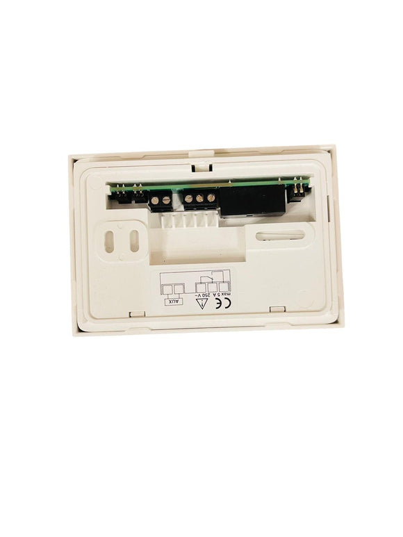 VEMER VE451100 Chronos Digital Heizungsthermostat Touchscreen-LCD-Anzeige Weiß