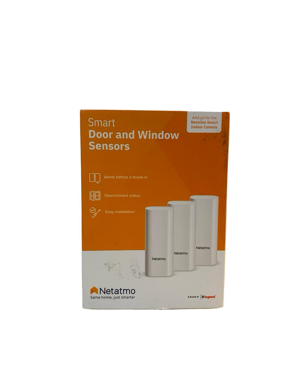 Netatmo DTG-EC Intelligente Smart Tür- und Fenstersensoren 3er Pack Kabellos