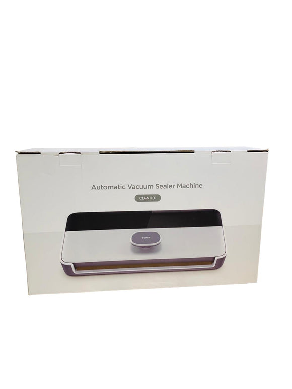 CalmDo Vakuumiergerät Vollautomatisch Vakuumierer 80Kpa mit Folienrolle CD-V001