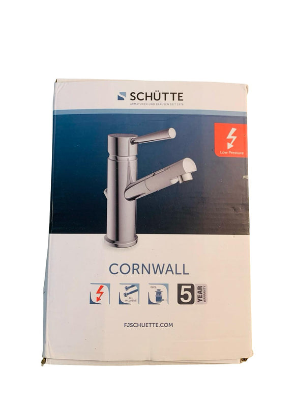 SCHÜTTE Waschtischarmatur CORNWALL Niederdruck Badarmatur Chrom