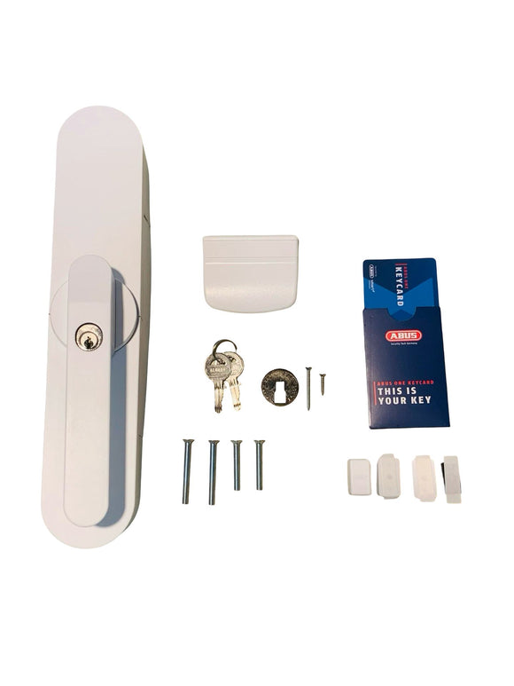 ABUS Fensterantrieb WINTECTO One – Smarter Fenstergriff mit Alarmfunktion AL0089