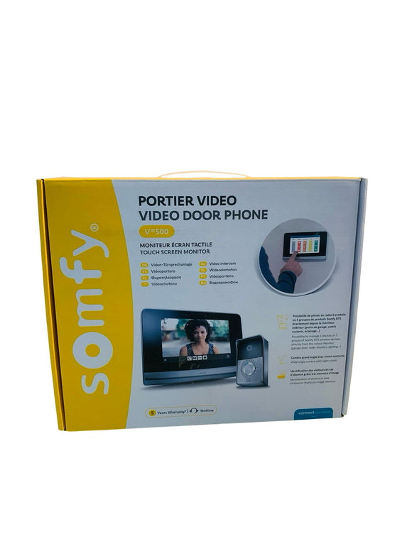 Somfy 2401446 Türsprechanlage V500 mit 7 Zoll Display für Gegensprechanlage