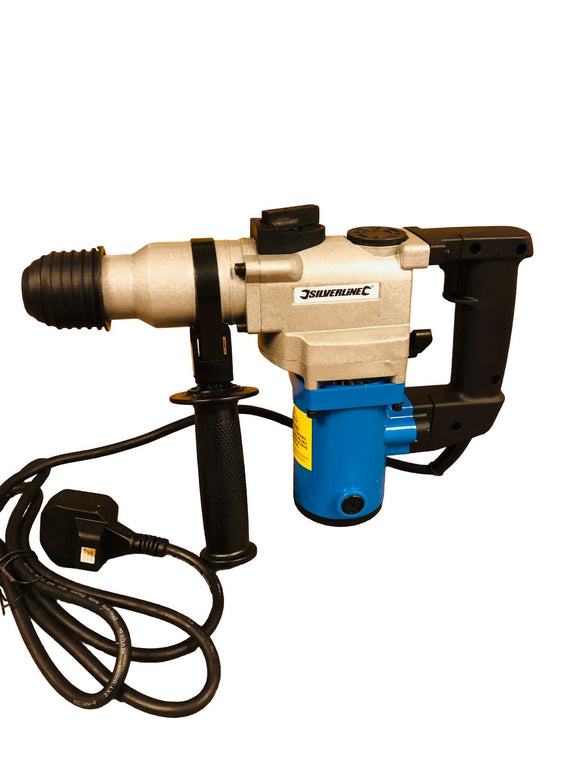 SDS-Plus-Bohrhammer Bohrmaschine Stemm Meißel Hammer Schlaghammer 850W + Zubehör