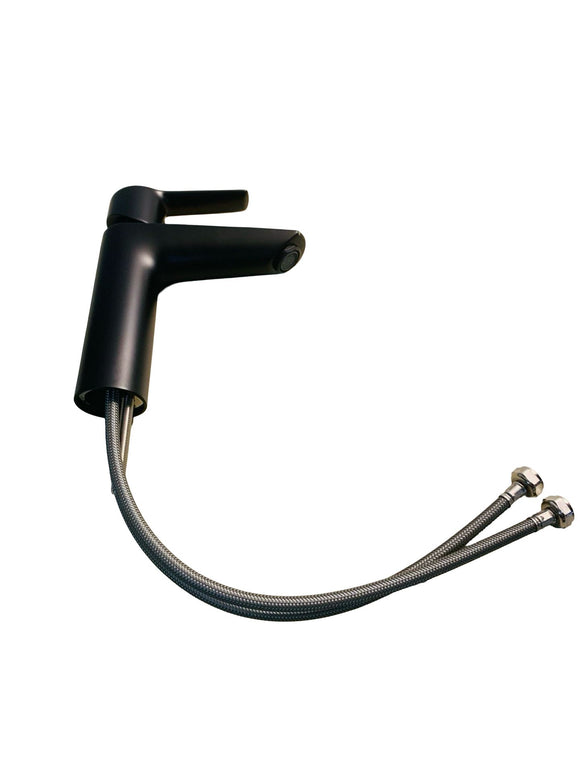 GROHE Start Waschtischarmatur Wassersparend mit Pop-Up Ablauf Schwarz 235502432