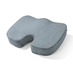 VITALmaxx Ergonomisches Gel-Sitzkissen Ergonomisch Memory Foam inkl. Fleecebezug