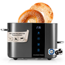 GOURMETmaxx Toaster 2 Scheiben Doppelschlitz Toast Brot Röster mit Touch Display-2