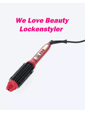 We love Beauty Locken-Styler Haarglätter Lockenstab Straighten Lockenwickler Rot