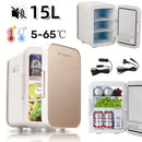15L Mini Kühlschrank Kosmetik Kühlschrank Minibar Kühlbox kühlen heizen 12V 230V-1